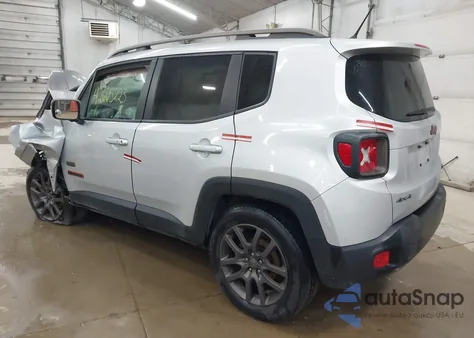 2016 Jeep Renegade 75Th Anniversary from USA, damaged, VIN ZACCJBBT6GPD87932